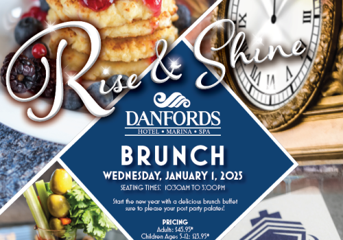 An image of a brunch event flyer for 