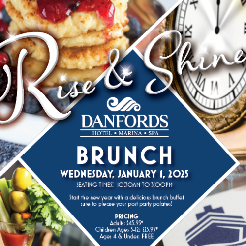 An image of a brunch event flyer for 